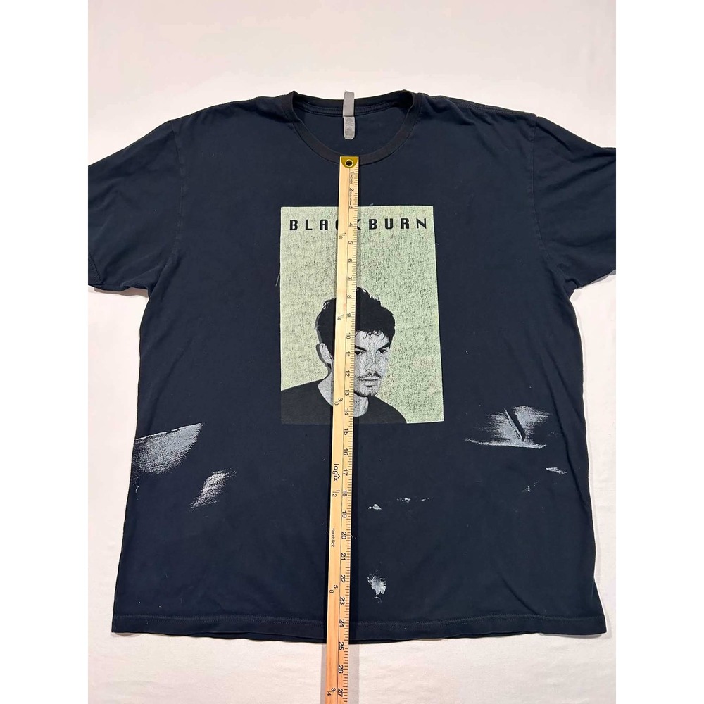 Next Level Blackburn Movie Graphic T-Shirt Mens XL Black Short Sleeve Cotton - Picture 5 of 7
